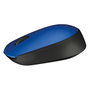 Logitech M171 Ratón Inalámbrico Azul/Negro, 1000 DPI, 2.4 GHz