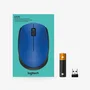 Logitech M171 Ratón Inalámbrico Azul