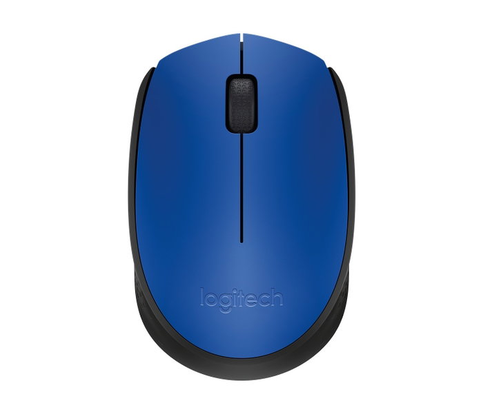 Logitech M171 Ratón Inalámbrico Azul/Negro, 1000 DPI, 2.4 GHz