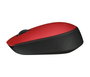 Logitech M171 Ratón Inalámbrico Rojo/Negro