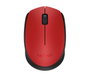 Logitech M171 Ratón Inalámbrico Rojo/Negro