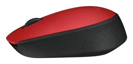 Logitech M171 Ratón Inalámbrico Rojo/Negro