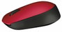 Logitech M171 Ratón Inalámbrico Rojo/Negro