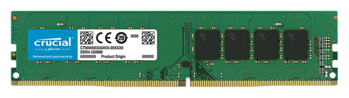 Crucial CT8G4DFS824A Memoria RAM DDR4 8GB 2400MHz CL17 Unbuffered DIMM para PC/Servidor