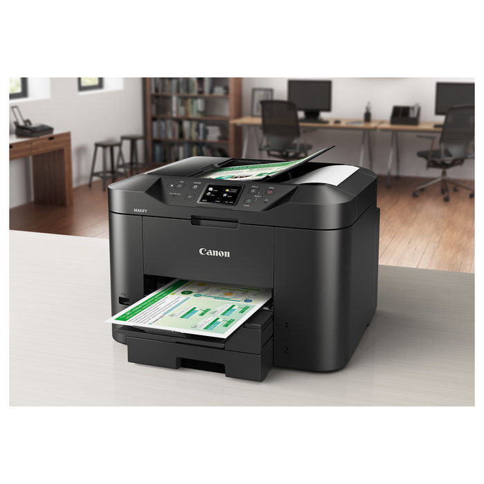 Canon MAXIFY MB2750 Multifunción Inyección de Tinta Negra con Wi-Fi y Fax