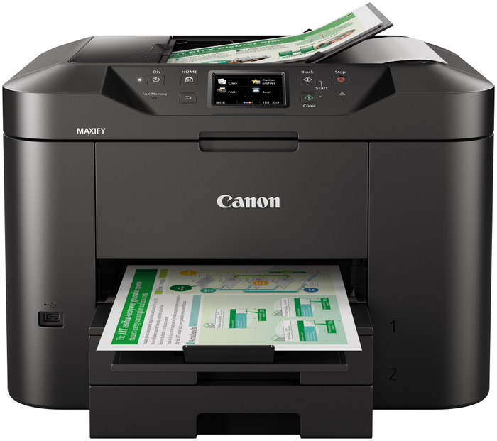 Canon MAXIFY MB2750 Multifunción Inyección de Tinta Negra