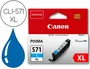Canon Cartucho de Tinta CLI-571CXL Cian Alto Rendimiento (XL)