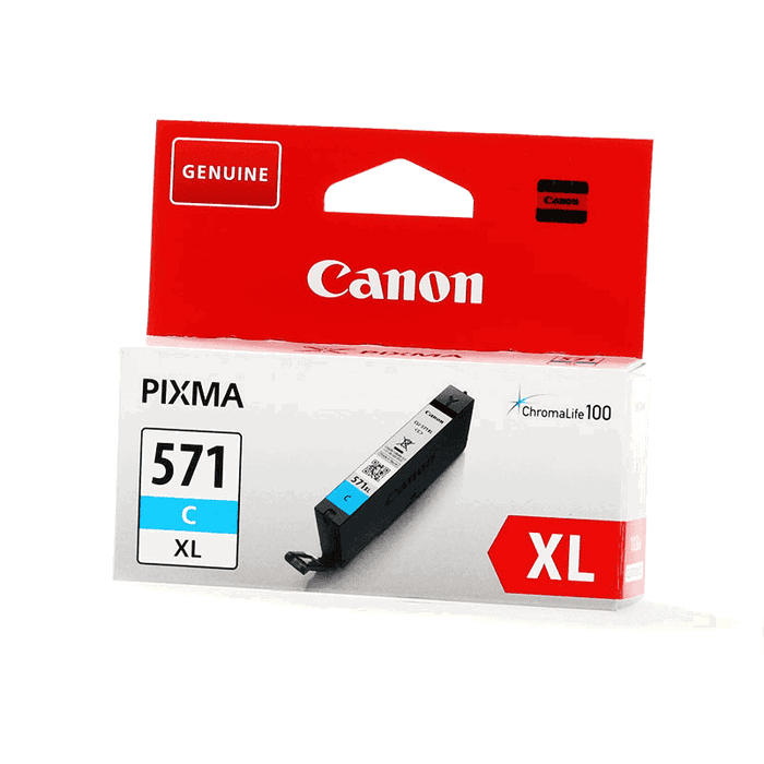 Canon Cartucho de Tinta CLI-571CXL Cian Alto Rendimiento (XL)