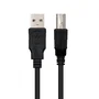 NANO CABLE Cable USB 2.0 A/M - USB 2.0 B/M 1.8M Negro Impresora