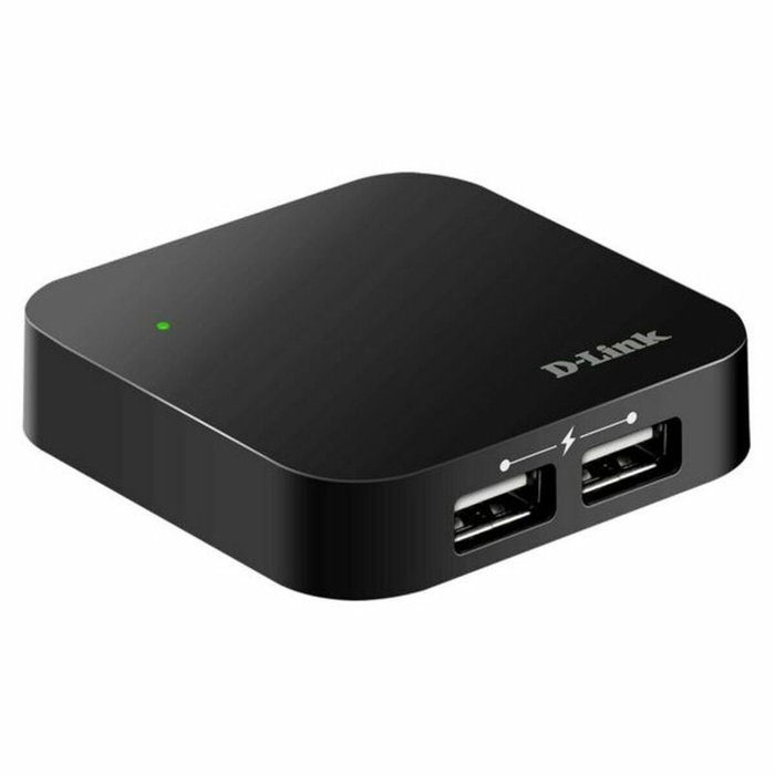 D-Link DUB-H4 Hub USB 2.0 de 4 Puertos con Alimentación Externa D-Link DUB-H4 Hub USB 2.0 de 4 Puertos con Alimentación Externa
