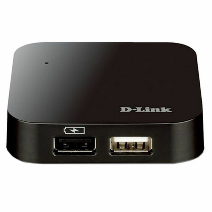 D-Link DUB-H4 Hub USB 2.0 de 4 Puertos con Alimentación Externa D-Link DUB-H4 Hub USB 2.0 de 4 Puertos con Alimentación Externa