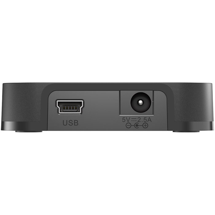 D-Link Hub USB 2.0 DUB-H4 con 4 Puertos Tipo A y 1 Puerto Tipo B, Alta Velocidad 480Mbps, Compatible Windows/Apple
