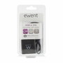 Ewent EW9864 Adaptador HDMI a VGA con Audio, 0,2 m, Negro