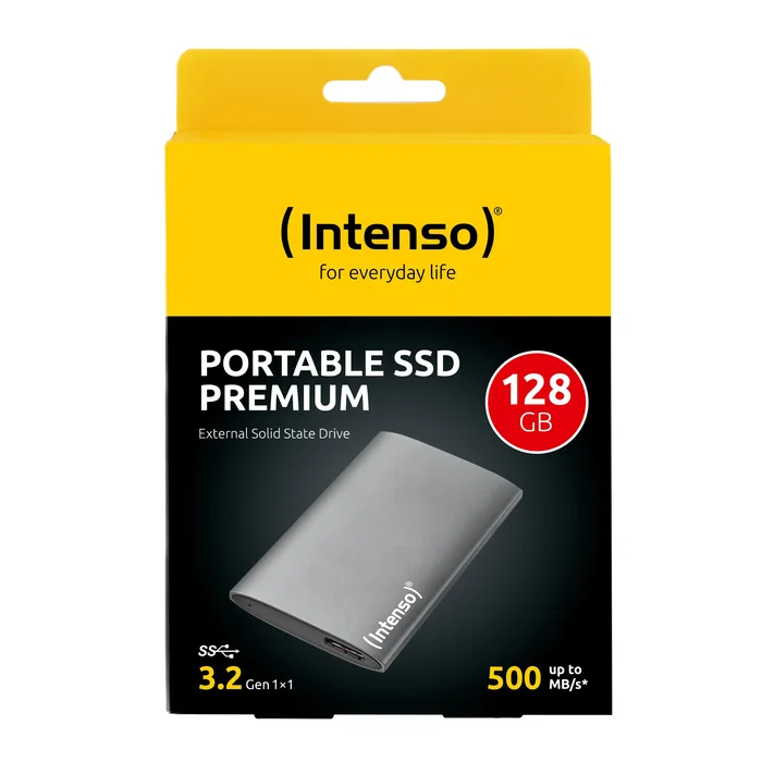 Intenso SSD Externo Premium Edition 128 GB Antracita