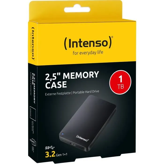 Intenso Memory Board 1 TB 2.5 pulg. Antracita Intenso Memory Board 1 TB 2.5 pulg. Antracita
