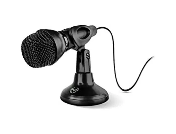 Micrófono Krom Kyp Mini Gaming con Base Ajustable y Conector Jack 3,5 mm