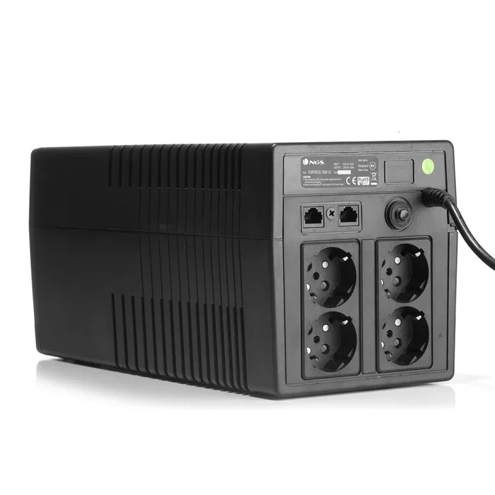 NGS Fortress 1500 V2 1200VA/720W 4 Salidas Schuko