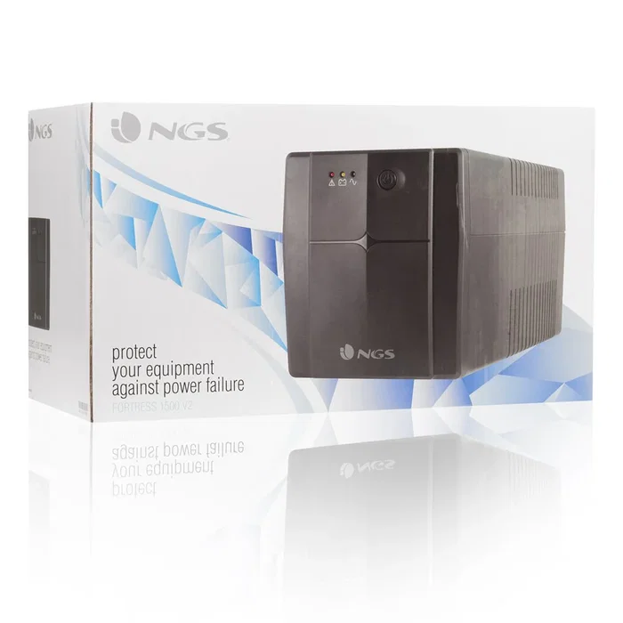 NGS Fortress 1500 V2 1200VA/720W 4 Salidas Schuko