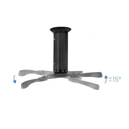 Tooq Soporte Techo Proyector PJ1010TN-B Inclinable Giratorio hasta 10kg Negro Tooq Soporte Techo Proyector PJ1010TN-B Inclinable Giratorio hasta 10kg Negro
