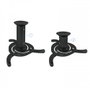 Tooq Soporte Universal de Techo Giratorio 360º para Proyector Negro