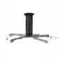 Tooq Soporte Universal de Techo Giratorio 360º para Proyector Negro