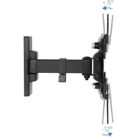 Tooq Soporte Pared Orientable Inclinable LP2142TNL-B para TV 13-42 Pulgadas hasta 20kg Negro