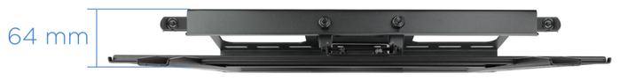 Tooq Soporte de Pared Giratorio e Inclinable LP6270TN-B para TV de 37-70 pulgadas