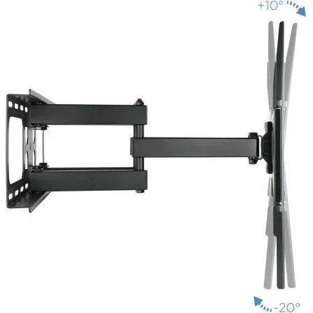 TooQ Soporte de Pared Orientable e Inclinable LP6270TN-B para TV de 37-70" hasta 50kg VESA 200x200 a 600x400