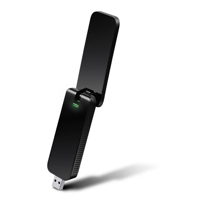 TP-Link Archer T4U Adaptador WiFi USB AC1300 de Doble Banda, Negro