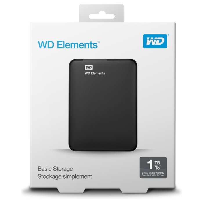 Western Digital Elements Portable 1 TB Negro Western Digital Elements Portable 1 TB Negro