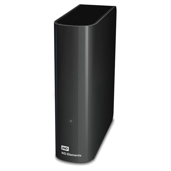 Western Digital Disco Duro Externo 4 TB, USB 3.0, 5 Gbps, 950 g, Plug & Play, Almacenamiento para PC