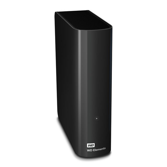 Western Digital Disco Duro Externo 4 TB, USB 3.0, 5 Gbps, 950 g, Plug & Play, Almacenamiento para PC