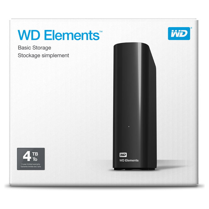 Western Digital WD Elements Desktop 4 TB Negro