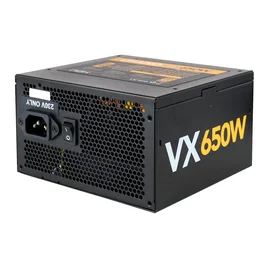 NOX Urano VX 650W - Fuente de alimentación ATX - Certificación 80 PLUS Bronze - Ventilador PWM 120mm - Cables planos - PC Gaming
