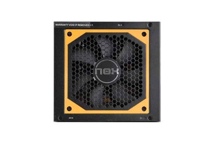 NOX Urano VX 650W - Fuente de alimentación ATX - Certificación 80 PLUS Bronze - Ventilador PWM 120mm - Cables planos - PC Gaming