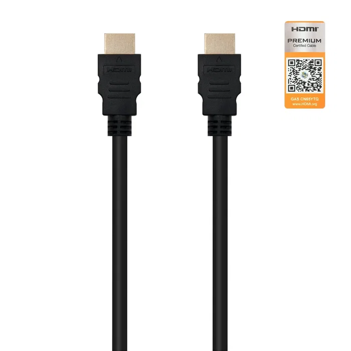 Nanocable Cable HDMI V2.0 Premium 1.5m 4K@60Hz 18Gbps Negro