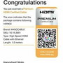 Nanocable Cable HDMI V2.0 Premium 1m Negro