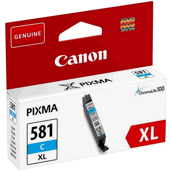 Canon CLI-581XL Cian Cartucho de Tinta Canon CLI-581XL Cian Cartucho de Tinta