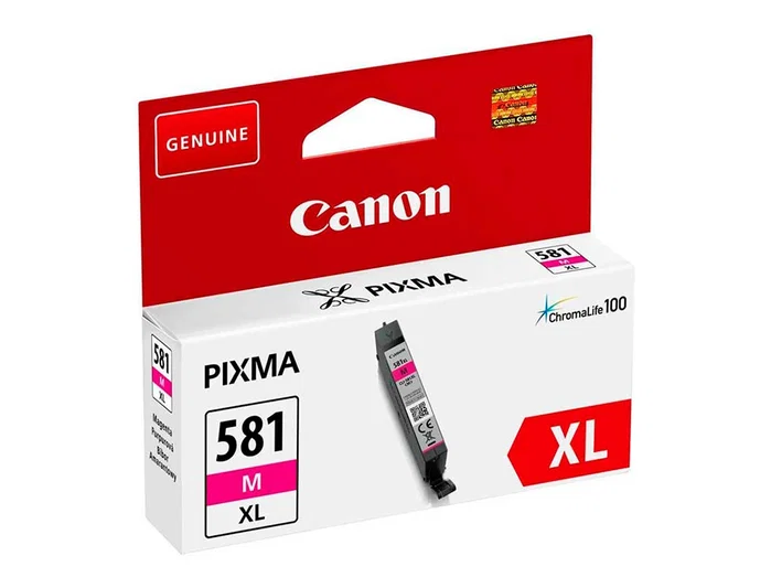 Canon CLI-581XL Magenta Cartucho de Tinta XL Canon CLI-581XL Magenta Cartucho de Tinta XL