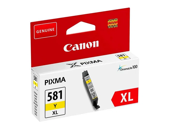 Canon Cartucho de tinta CLI-581XL Amarillo Canon Cartucho de tinta CLI-581XL Amarillo