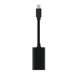 Nano Cable 10.16.0102 Mini DisplayPort Macho a HDMI Hembra Conversor 15cm Negro