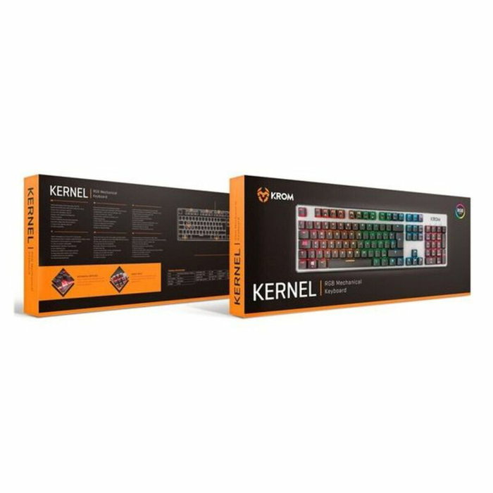 Krom Kernel Teclado Mecánico Gaming RGB Español Krom Kernel Teclado Mecánico Gaming RGB Español