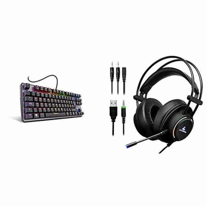 Krom Kernel TKL Teclado Mecánico Gaming RGB Negro Krom Kernel TKL Teclado Mecánico Gaming RGB Negro