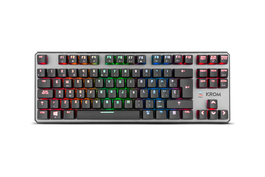Krom Teclado Mecánico Gaming TKL USB Negro con Iluminación RGB