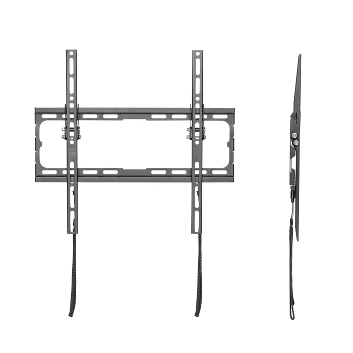 Ewent EW1507 Soporte de Pared para TV Inclinable, Negro, Aluminio y Acero, para Pantallas de 37 a 70 Pulgadas (94-178 cm), VESA 200x200 a 400x400, Peso Máximo 35 kg