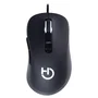 Hiditec Ratón Gaming Blitz para Mano Derecha, 3500 DPI, 7 Botones Programables, Sensor IR LED, Ergonómico, Negro, Cable USB