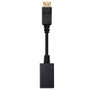 Nanocable Conversor DisplayPort Macho a HDMI Hembra 15 cm Negro