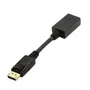 Nanocable Conversor DisplayPort a HDMI Pasivo - 15 cm - Negro