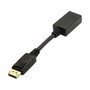 Nanocable Conversor DisplayPort Macho a HDMI Hembra 15 cm Negro