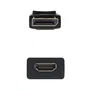Nano Cable 10.16.0502 Conversor DisplayPort Macho a HDMI Hembra 15cm Negro